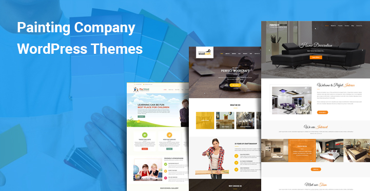 8 Best Painting Company WordPress Themes for Painting Business